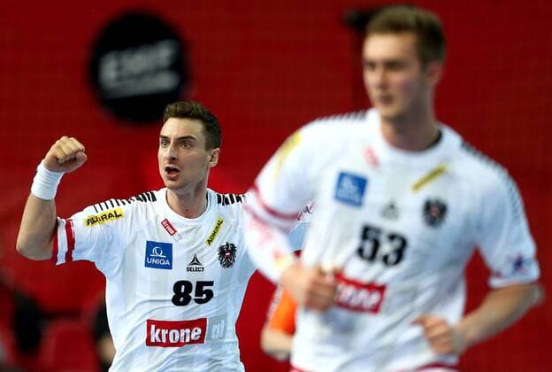European Handball Championship, Group B, 2nd round, Austria - France 14.01.2018., Croatia, sports hall Zatika, Porec - European Handball Championship, Group B, 2nd round, Austria - France. Lukas Herburger  IgorxKralj PIXSELL