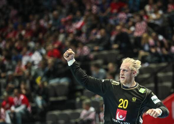 European Handball Championship, Group A, 2nd Round, Serbia - Sweden 14.01.2018., Croatia, Spaladium Arena, Split - European Handball Championship, Group A, 2nd Round, Serbia - Sweden. Mikael Appelgren  SlavkoxMidzor PIXSELL