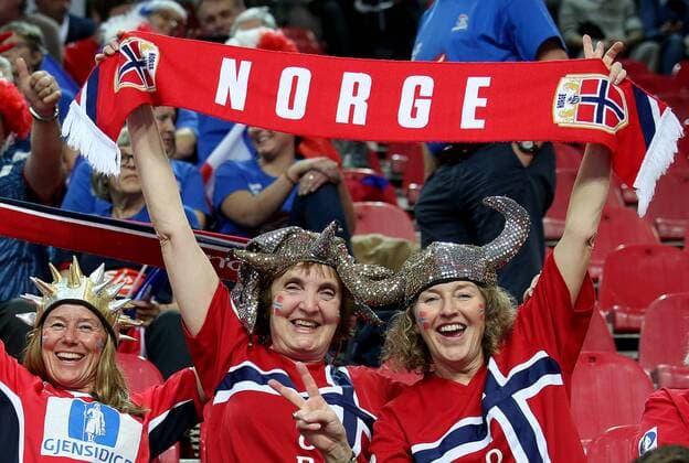 European Handball Championship, Group B, 2nd Round, Norway - Belarus 14.01.2018., Croatia, sports hall Zlatika, Porec - European Handball Championship, Group B, 2nd Round, Norway - Belarus. Supporters.  IgorxKralj PIXSELL