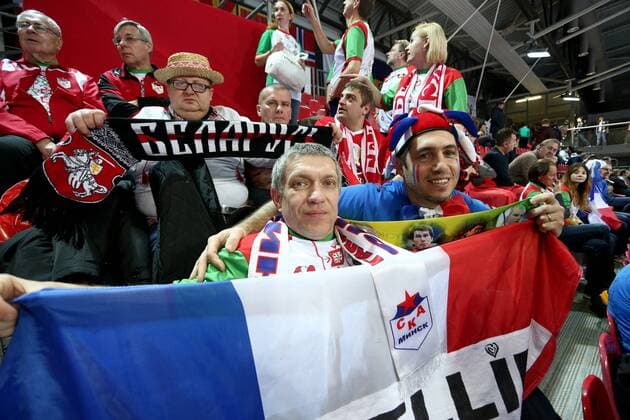 European Handball Championship, Group B, 2nd Round, Norway - Belarus 14.01.2018., Croatia, sports hall Zlatika, Porec - European Handball Championship, Group B, 2nd Round, Norway - Belarus. Supporters.  IgorxKralj PIXSELL