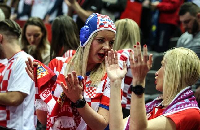 European Handball Championship, Group A, 2nd round, Iceland - Croatia 14.01.2018., Croatia, Spaladium Arena, Split - Spaladium Arena, Split - European Handball Championship, Group A, 2nd round, Iceland - Croatia. Supporters. IvoxCagalj PIXSELL