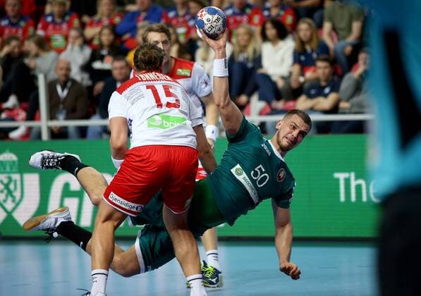 European Handball Championship, Group B, 2nd Round, Norway - Belarus 14.01.2018., Croatia, sports hall Zlatika, Porec - European Handball Championship, Group B, 2nd Round, Norway - Belarus. Artsem Karalek  IgorxKralj PIXSELL