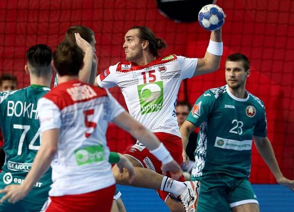 European Handball Championship, Group B, 2nd Round, Norway - Belarus 14.01.2018., Croatia, sports hall Zlatika, Porec - European Handball Championship, Group B, 2nd Round, Norway - Belarus. Kent Robin Tonnesen  IgorxKralj PIXSELL
