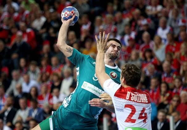 European Handball Championship, Group B, 2nd Round, Norway - Belarus 14.01.2018., Croatia, sports hall Zlatika, Porec - European Handball Championship, Group B, 2nd Round, Norway - Belarus. Vadim Gayduchenko  IgorxKralj PIXSELL