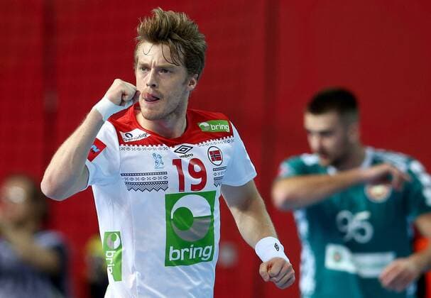 European Handball Championship, Group B, 2nd Round, Norway - Belarus 14.01.2018., Croatia, sports hall Zlatika, Porec - European Handball Championship, Group B, 2nd Round, Norway - Belarus. Kristian Bjornsen  IgorxKralj PIXSELL