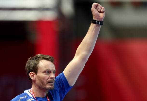 European Handball Championship, Group B, 2nd Round, Norway - Belarus 14.01.2018., Croatia, sports hall Zlatika, Porec - European Handball Championship, Group B, 2nd Round, Norway - Belarus. Christian Berge, coach.  IgorxKralj PIXSELL