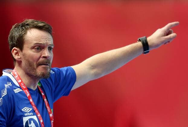 European Handball Championship, Group B, 2nd Round, Norway - Belarus 14.01.2018., Croatia, sports hall Zlatika, Porec - European Handball Championship, Group B, 2nd Round, Norway - Belarus. Christian Berge, coach.  IgorxKralj PIXSELL