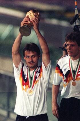 OLAF THON MONDIALI ITALIA 1990 GERMANIA OVEST-ARGENTINA 1-0 FINALE