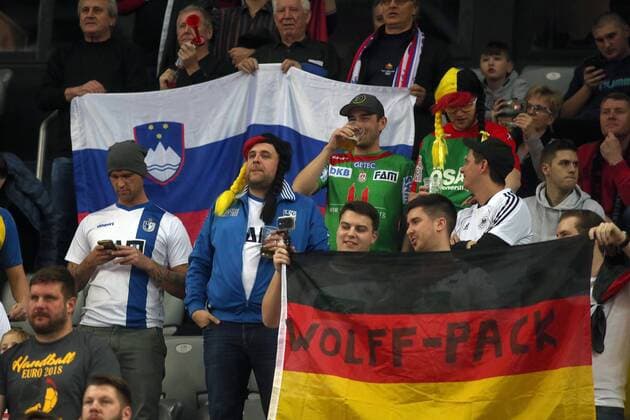 European Handball Championship, Group C, 2nd Round, Slovenia - Germany 15.01.2018., Croatia, Arena, Zagreb - European Handball Championship, Group C, 2nd Round, Slovenia - Germany.  DaliborxUrukalovic PIXSELL