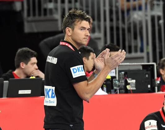 Zagreb Croatia Zagreb arena 15 1 2018 men handball European Championship 2018 Germany vs Slovenia head coach Germany Christian Prokop