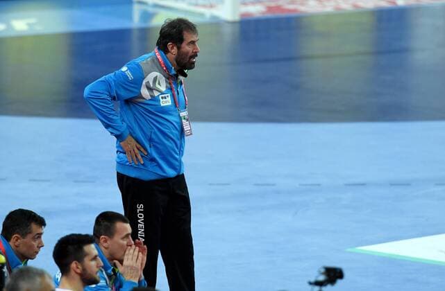 European Handball Championship, Group C, 2nd Round, Slovenia - Germany 15.01.2018., Croatia, Arena, Zagreb - European Handball Championship, Group C, 2nd Round, Slovenia - Germany. VUJOVIC Veselin, coach.  MarkoxLukunic PIXSELL