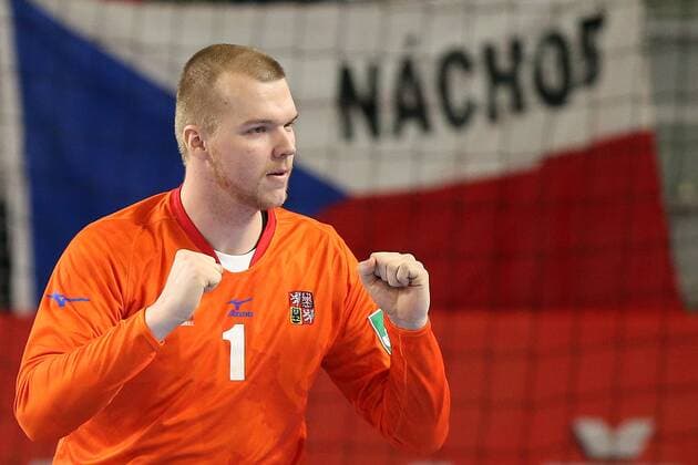Handball, EM, Tschechien - Dänemark European Handball Championship, Group D, 2nd round, Czech Republic - Denmark 15.01.2018., Croatia, Arena, Varazdin - European Handball Championship, Group D, 2nd round, Czech Republic - Denmark. GALIA Martin  GoranxStanzl PIXSELL