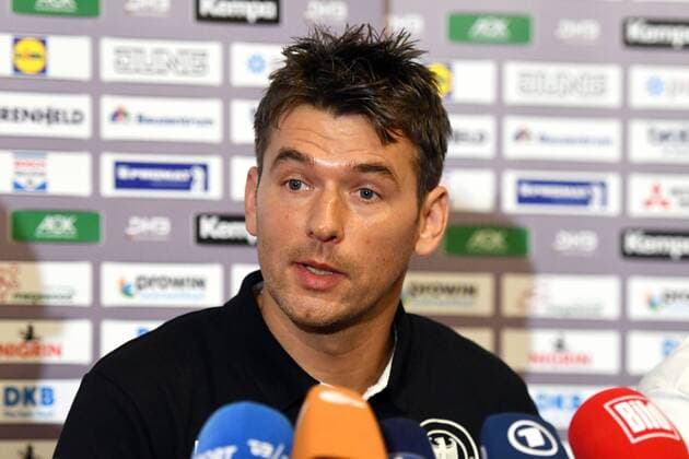 Zagreb Croatia Hotel Panorama 16 1 2018 men handball European Championship 2018 of the DHB-German Handball Federation press conference with head coach Germany Christian Prokop