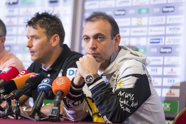 National coach Christian Prokop and Bob Hanning media date of the German national team preliminary round handball EHF euro 2018 16 01 18 Zagreb Zagreb Croatia Hotel Panorama Copyright: xAgentur54Gradx xFelixxKoenigx