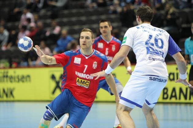 Split, 16 01 2018 - Spaladium Arena, 2018 Men s European Championship EM Europameisterschaft Preliminary Round, Group A. Serbia () - Iceland () 