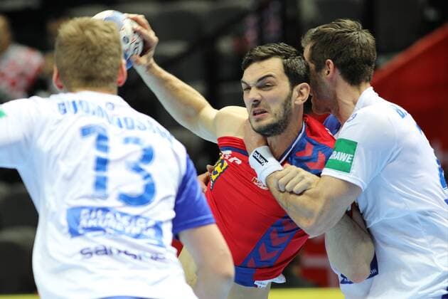 Split, 16 01 2018 - Spaladium Arena, 2018 Men s European Championship EM Europameisterschaft Preliminary Round, Group A. Serbia () - Iceland () 