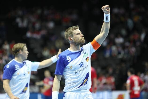 Split, 16 01 2018 - Spaladium Arena, 2018 Men s European Championship EM Europameisterschaft Preliminary Round, Group A. Serbia () - Iceland () 