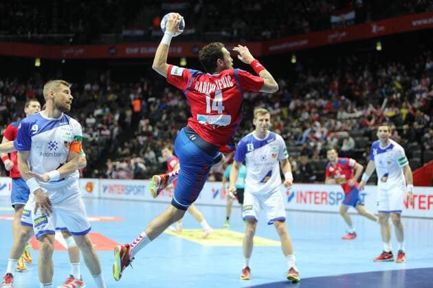 Split, 16 01 2018 - Spaladium Arena, 2018 Men s European Championship EM Europameisterschaft Preliminary Round, Group A. Serbia () - Iceland () 