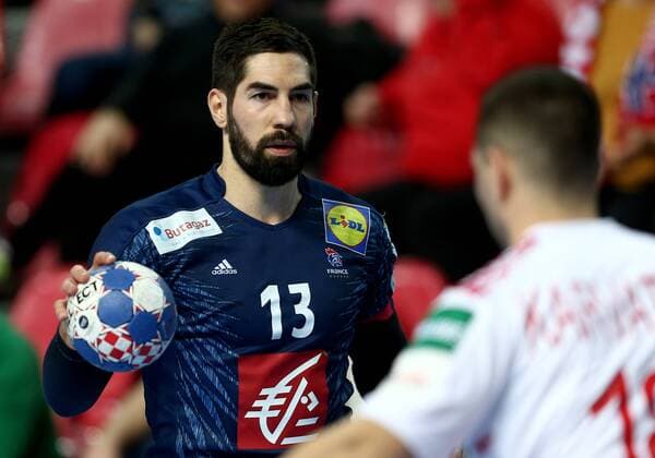 European Handball Championship, Group B, 3rd round, France - Belarus 16.01.2018., Zatika Centre, Porec, Croatia - 2018 European Men s Handball Championship, Group B, 3rd round, France - Belarus. Nikola Karabatic.  IgorxKralj PIXSELL