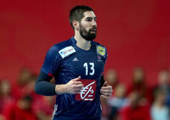 European Handball Championship, Group B, 3rd round, France - Belarus 16.01.2018., Zatika Centre, Porec, Croatia - 2018 European Men s Handball Championship, Group B, 3rd round, France - Belarus. Nikola Karabatic.  IgorxKralj PIXSELL