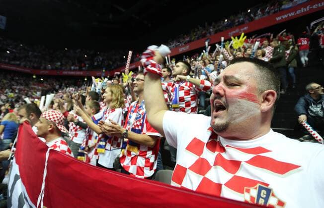 European Handball Championship, Group A, 3rd round, Croatia - Sweden 16.01.2018., Spaladium Arena, Split, Croatia - 2018 European Men s Handball Championship, Group A, 3rd round, Croatia - Sweden.  SlavkoxMidzor PIXSELL