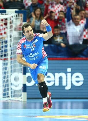 European Handball Championship, Group A, 3rd round, Croatia - Sweden 16.01.2018., Spaladium Arena, Split, Croatia - 2018 European Men s Handball Championship, Group A, 3rd round, Croatia - Sweden. Zlatko Horvat.  SlavkoxMidzor PIXSELL