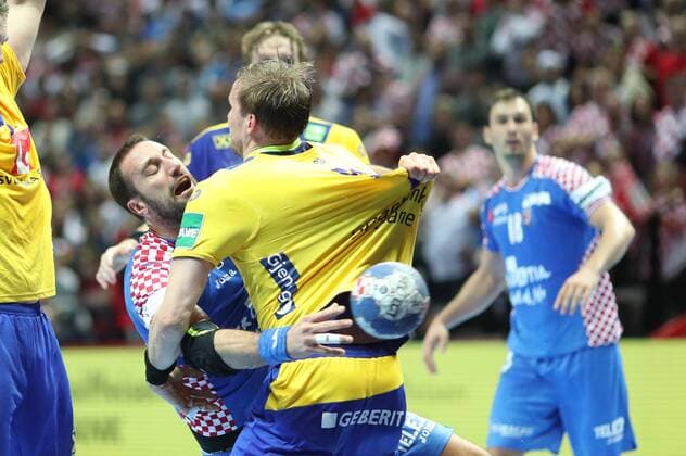 European Handball Championship, Group A, 3rd round, Croatia - Sweden 16.01.2018., Spaladium Arena, Split, Croatia - 2018 European Men s Handball Championship, Group A, 3rd round, Croatia - Sweden. Igor Vori.  SlavkoxMidzor PIXSELL