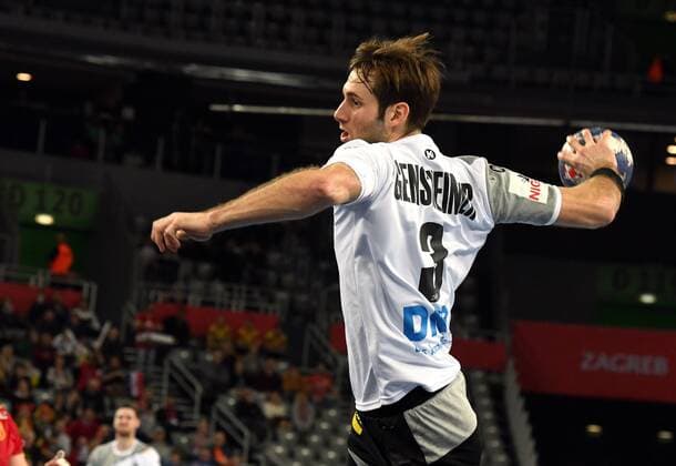 Zagreb Croatia Zagreb arena 17 1 2018 men handball European Championship 2018 Germany vs Macedonia Uwe Gensheimer Paris St Germain HB FRA Germany