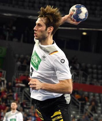 Zagreb Croatia Zagreb arena 17 1 2018 men handball European Championship 2018 Germany vs Macedonia Uwe Gensheimer Paris St Germain HB FRA Germany