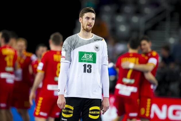 Hendrik Pekeler Nr 13 Germany after the game Germany Macedonia preliminary handball EHF euro 2018 17 01 18 Zagreb Croatia Zagreb arena Copyright: xAgentur54Gradx xFelixxKoenigx