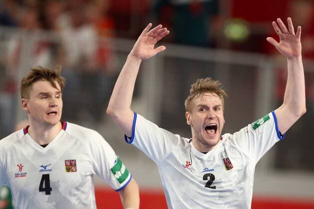 European Handball Championship, Group D, 3rd round, Czech Republic - Hungary 17.01.2018., Arena Varazdin, Varazdin, Croatia - 2018 European Men s Handball Championship, Group D, 3rd round, Czech Republic - Hungary.  GoranxStanzl PIXSELL