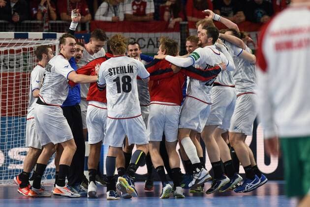 Bilder des Tages - SPORT European Handball Championship, Group D, 3rd round, Czech Republic - Hungary 17.01.2018., Arena Varazdin, Varazdin, Croatia - 2018 European Men s Handball Championship, Group D, 3rd round, Czech Republic - Hungary.  VjeranxZganec-Rogulja PIXSELL