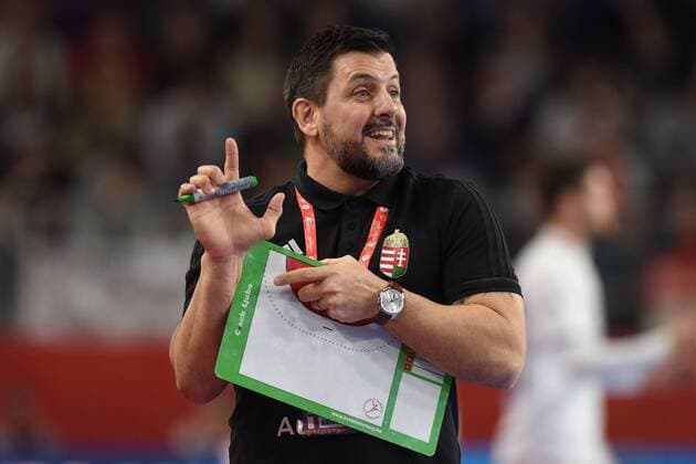 European Handball Championship, Group D, 3rd round, Czech Republic - Hungary 17.01.2018., Arena Varazdin, Varazdin, Croatia - 2018 European Men s Handball Championship, Group D, 3rd round, Czech Republic - Hungary. Ljubomir Vranjes  VjeranxZganec-Rogulja PIXSELL