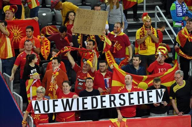 European Handball Championship, Group C, 3rd round, Germany - FYR Macedonia 17.01.2018., Arena Zagreb, Zagreb, Croatia - 2018 European Men s Handball Championship, Group C, 3rd round, Germany - FYR Macedonia.  MarkoxLukunic PIXSELL