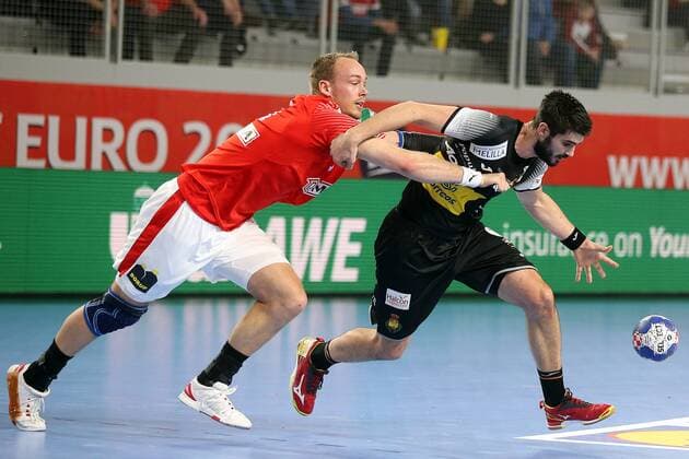 European Handball Championship, Group D, 3rd round, Spain - Denmark 17.01.2018., Arena Varazdin, Varazdin, Croatia - 2018 European Men s Handball Championship, Group D, 3rd round, Spain - Denmark. Eduardo Gurbindo  VjeranxZganec-Rogulja PIXSELL