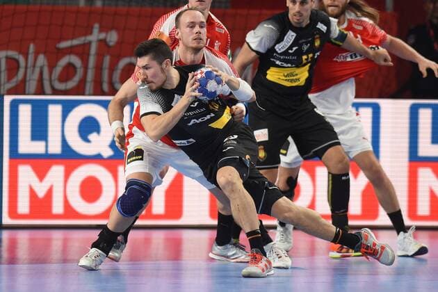 European Handball Championship, Group D, 3rd round, Spain - Denmark 17.01.2018., Arena Varazdin, Varazdin, Croatia - 2018 European Men s Handball Championship, Group D, 3rd round, Spain - Denmark. Alex Dujshebaev  VjeranxZganec-Rogulja PIXSELL
