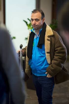 Bob Hanning at the departure departure of the German national team after Varazdin round handball EHF euro 2018 18 01 18 Zagreb Croatia Zagreb arena Copyright: xAgentur54Gradx xFelixxKoenigx