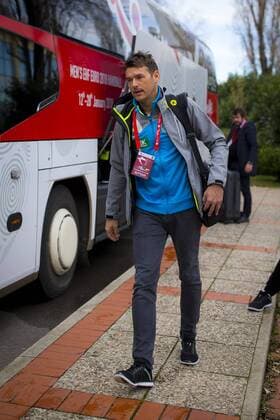 Coach Christian Prokop at the departure departure of the German national team after Varazdin preliminary handball EHF euro 2018 18 01 18 Zagreb Croatia Zagreb arena Copyright: xAgentur54Gradx xFelixxKoenigx