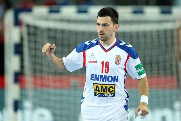 European Handball Championship, Group I, 1th round Serbia vs. Norway 18.01.2018., Arena Zagreb, Zagreb, Croatia - 2018 European Men s Handball Championship, Group I, 1th round Serbia vs. Norway. Nemanja Ilic.  GoranxStanzl PIXSELL