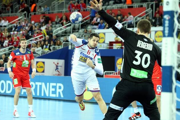 European Handball Championship, Group I, 1th round Serbia vs. Norway 18.01.2018., Arena Zagreb, Zagreb, Croatia - 2018 European Men s Handball Championship, Group I, 1th round Serbia vs. Norway. Bojan Beljanski.  GoranxStanzl PIXSELL