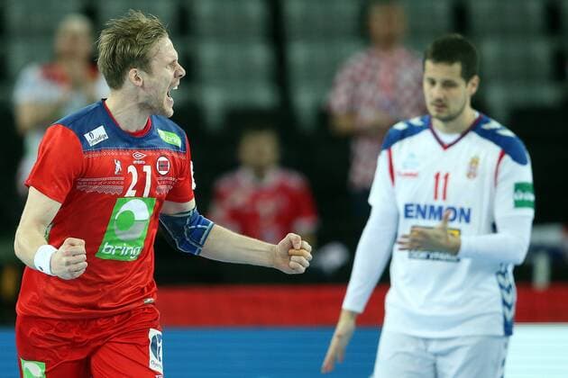 European Handball Championship, Group I, 1th round Serbia vs. Norway 18.01.2018., Arena Zagreb, Zagreb, Croatia - 2018 European Men s Handball Championship, Group I, 1th round Serbia vs. Norway.  GoranxStanzl PIXSELL