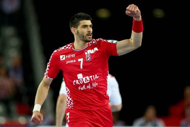 European Handball Championship, Group I, 1th round Croatia vs. Belarus 18.01.2018., Arena Zagreb, Zagreb, Croatia - 2018 European Men s Handball Championship, Group I, 1th round Croatia vs. Belarus. Luka Stepancic.  IgorxKralj PIXSELL