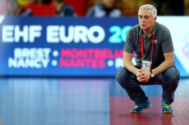 European Handball Championship, Group I, 1th round Croatia vs. Belarus 18.01.2018., Arena Zagreb, Zagreb, Croatia - 2018 European Men s Handball Championship, Group I, 1th round Croatia vs. Belarus. Coach Yuri Shevtsov.  IgorxKralj PIXSELL