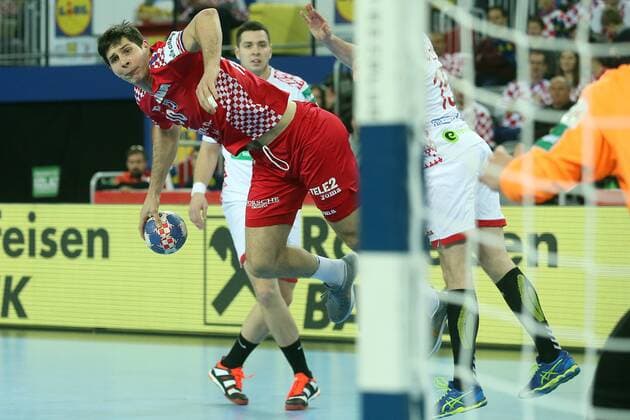 European Handball Championship, Group I, 1th round Croatia vs. Belarus 18.01.2018., Arena Zagreb, Zagreb, Croatia - 2018 European Men s Handball Championship, Group I, 1th round Croatia vs. Belarus. Marko Mamic.  GoranxStanzl PIXSELL
