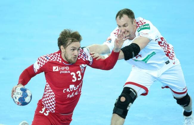 European Handball Championship, Group I, 1th round Croatia vs. Belarus 18.01.2018., Arena Zagreb, Zagreb, Croatia - 2018 European Men s Handball Championship, Group I, 1th round Croatia vs. Belarus. Luka Cindric.  SanjinxStrukic PIXSELL
