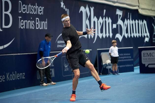 ATP Challenger Koblenz open knockout Jan Camacho ATP Challenger Koblenz Germany open FREY_20180118009.JPG
