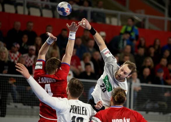 European Handball Championship, Group II, 1th round Germany vs. Czech Republic 19.01.2018., Varazdin Arena, Varazdin, Croatia - 2018 European Men s Handball Championship, Group II, 1th round Germany vs. Czech Republic. Steffen Fath.  IgorxKralj PIXSELL