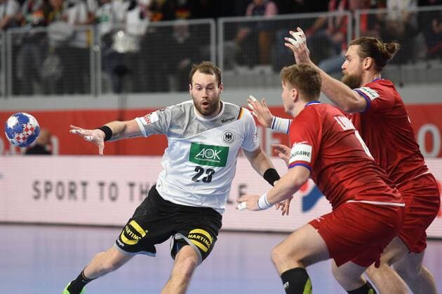 European Handball Championship, Group II, 1th round Germany vs. Czech Republic 19.01.2018., Varazdin Arena, Varazdin, Croatia - 2018 European Men s Handball Championship, Group II, 1th round Germany vs. Czech Republic. Steffen Fath.  VjeranxZganecxRogulja PIXSELL