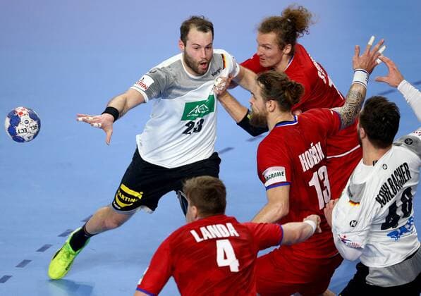 European Handball Championship, Group II, 1th round Germany vs. Czech Republic 19.01.2018., Varazdin Arena, Varazdin, Croatia - 2018 European Men s Handball Championship, Group II, 1th round Germany vs. Czech Republic. Steffen Fath.  IgorxKralj PIXSELL