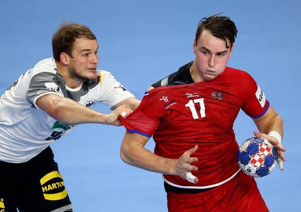 European Handball Championship, Group II, 1th round Germany vs. Czech Republic 19.01.2018., Varazdin Arena, Varazdin, Croatia - 2018 European Men s Handball Championship, Group II, 1th round Germany vs. Czech Republic. Stanislav Kasparek .  IgorxKralj PIXSELL